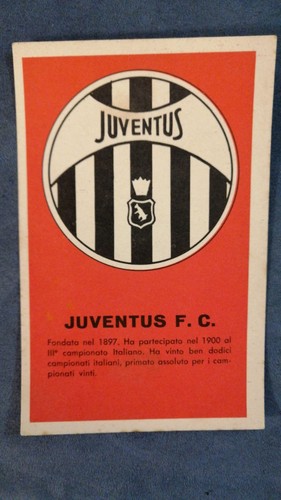 Cartolina ufficiale juventus - cartolina,