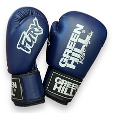 Guantoni Green Hill Fury 12oz guanti boxe pugilato lievi segni di usura