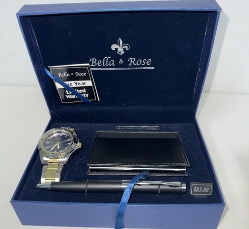 Set orologio uomo bella rose - e,