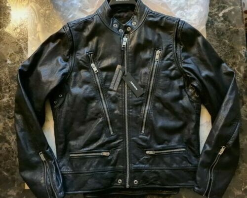 Giacca pelle diesel - pelle,
