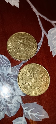 Monete 200 lire arma - 200, dei