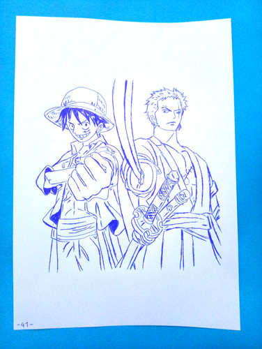 Disegno luffy zoro one - zoro,
