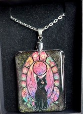 Collana con ciondolo gatto