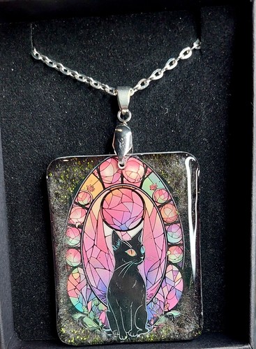 Collana con ciondolo gatto