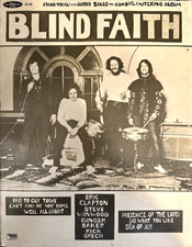 Blind Faith 1969 Sheet Music