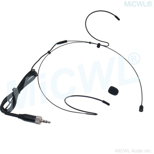 Microfono auricolare nero per