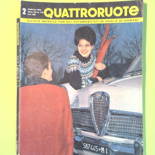 Quattroruote febbraio 1962 - febbraio, n