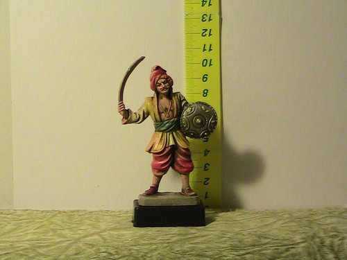 Statuina soldatino arabo - statuina,
