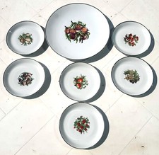 WINTERLING BAVARIA SERVIZIO DESSERT 6+1 PIATTI IN PORCELLANA ANNI 70