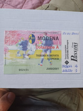 BIGLIETTO CALCIO MODENA