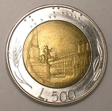 1995 Italy Italian 500 Lire