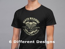 T-shirt bikers chopper biker
