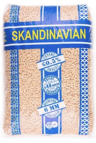 Pellet skandinavian blu 15kg - pellet,