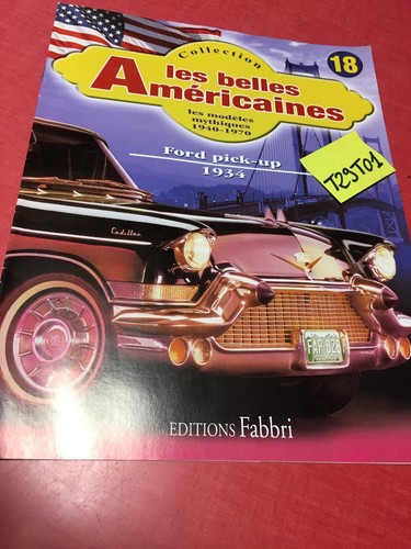 Fascicule ford pick 1934 - ford,