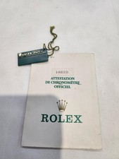 Rolex Submariner 16610 Guarantee Warranty Garanzia 1996