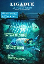 Arrivederci, mostro! ligabue	2 cd 1 dvd  libretto	italiano 	album video acustico