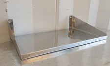 MENSOLA IN ACCIAIO CROMATO cm 50x30x10h