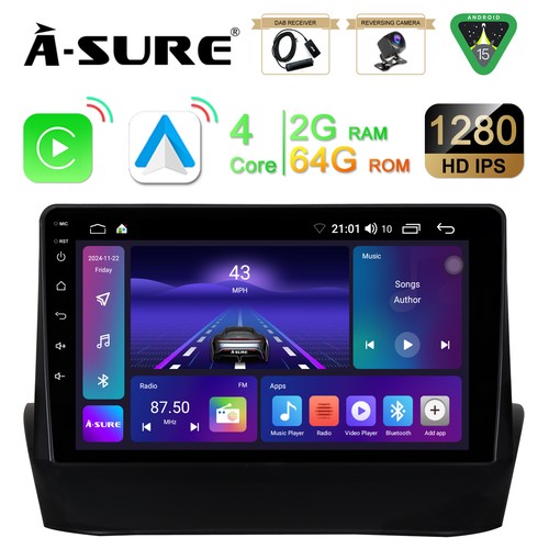 Autoradio dab 64g android - dab+, 2+64g