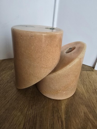 Portapenne design marmo rosa - portapenne,