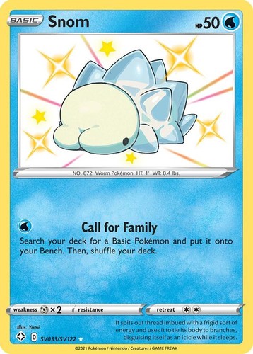 Snom sv033 sv122 pokemon - snom,