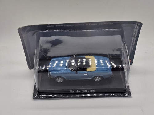 Fiat spider 2000 blu 1980 - spider,