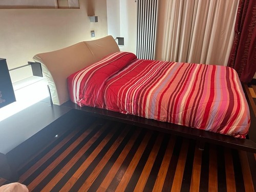 Letto moderno wenge con - letto, wenge'