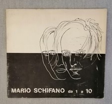 Schifano da 1 a 10 catalogo mostra raro '79 scultura testa Pop Art Enrico Manera