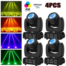 UKING 4x 150W LED fascio testa mobile 18 prisma 8 gobo luce palco DMX DJ spot festa
