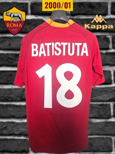 Maglia roma 2000 batistuta - maglia,
