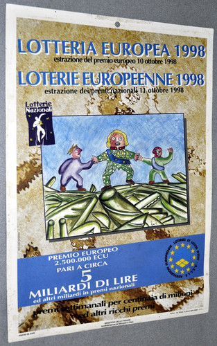 Locandina lotteria nazionale - locandina,