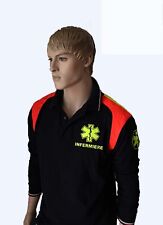 polo maglia soccorso infermiere medico soccorritore
