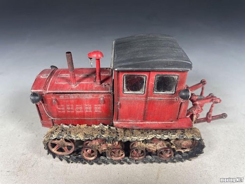 Modellino bulldozer metallo - in,
