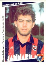 card shooting stars 1991/92   # 306 Taranto Zaffaroni