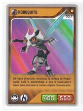 Carta Invizimals Sfide Occulte Roboquito N. 290 Italiano Panini