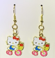 Orecchini pendenti oro Hello