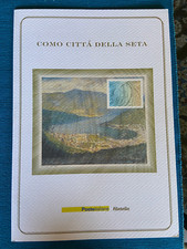 ITALIA REPUBBLICA COMO CITTA DELLA SETA  ANNO 2002