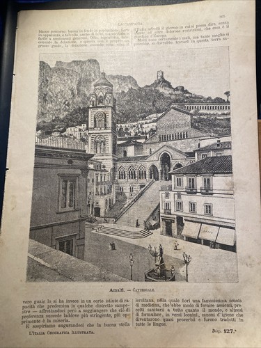 Stampa 1891 amalfi - 1891,