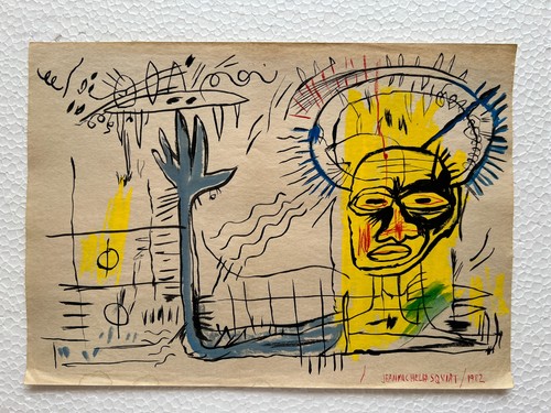 Disegno jean michel basquiat - jean-michel,