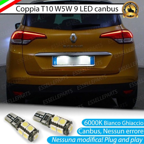 Coppia luci targa led - targa,