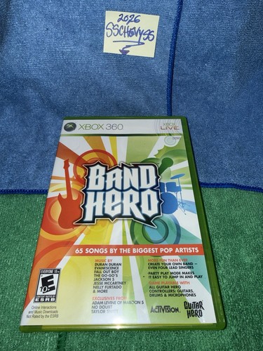Band hero microsoft - xbox, 360