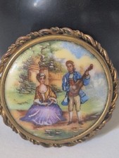 Antica spilla limoges francia - antica,