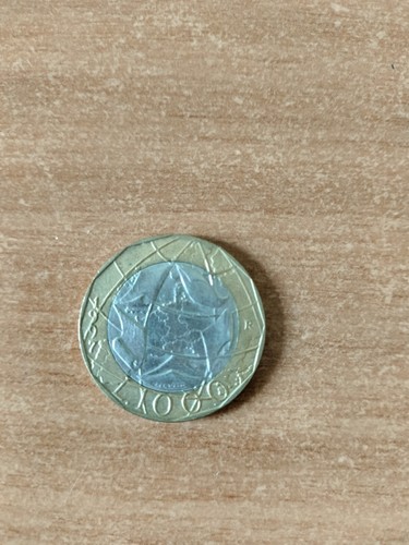 Moneta 1000 lire del - moneta,