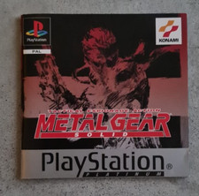 MANUALE METAL GEAR SOLID PLATINUM PS1 ITA 