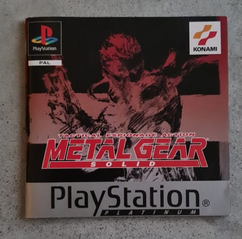 Manuale metal gear solid - metal,