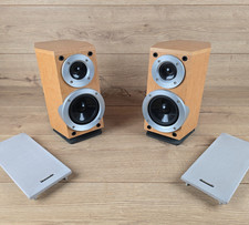 Panasonic SB-DP1 Altoparlanti Bi-Wire HiFi Libreria Testato e Funzionante Vedi Video