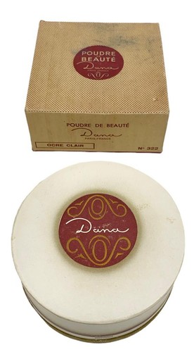 Scatola cipria vintage - scatola, di