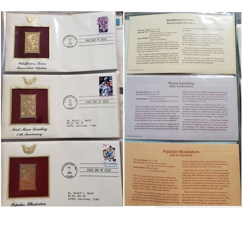 Repliche oro 22k francobolli - repliche,