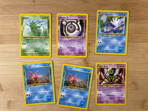 Pokemon lotto carte set - lotto, di