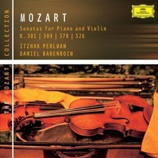 Mozart: Sonate Per Violino E Pianoforte K301 K304 K378 K526 Perlman, Barenboim