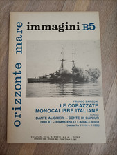 ORIZZONTE MARE immagini B5 Le corazzate monocalibre italiane ed. Bizzarri 1981
